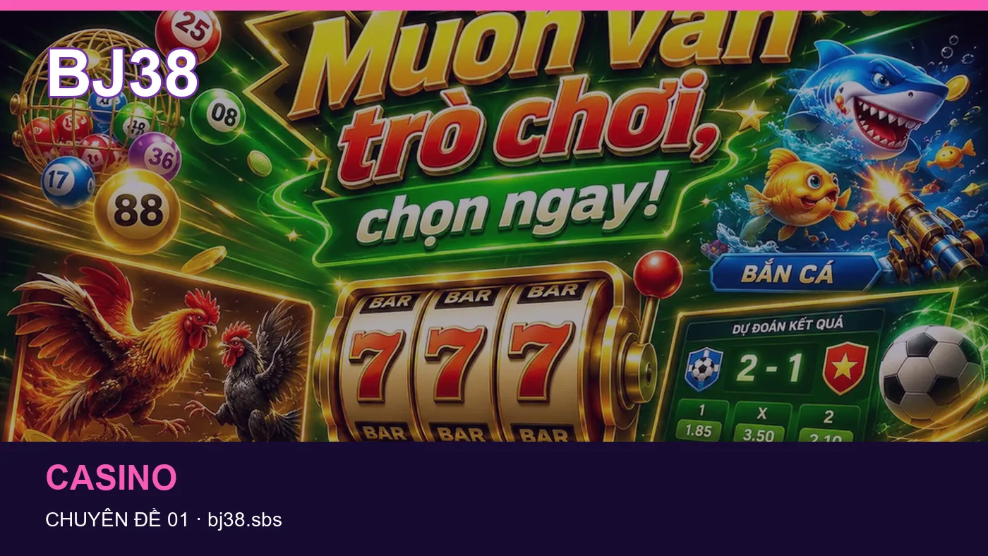 Trải nghiệm Casino trên điện thoại cùng cẩm nang BJ38